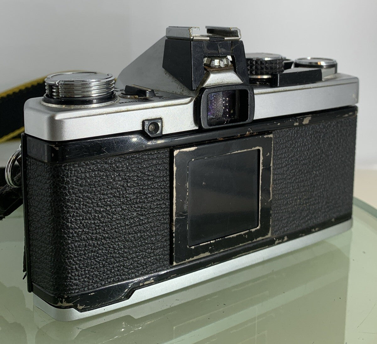 Olympus OM-2 35mm SLR camera body Olympus Zuiko 50mm 1:1.8+ Shoe, TESTED  #2414