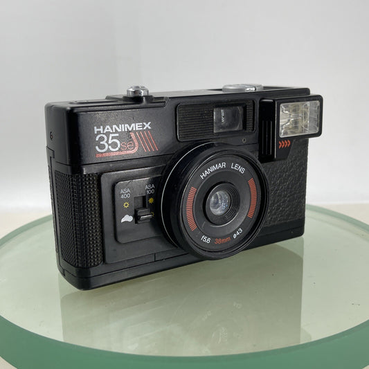 Hanimex 35se 38mm film camera lomo black vintage collectible #8570