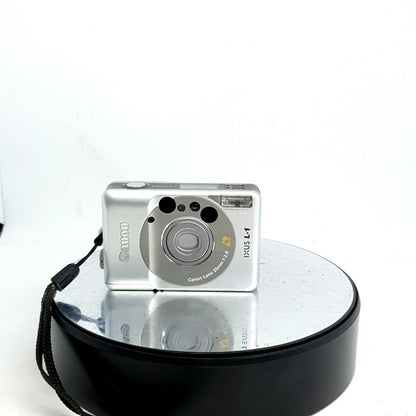 Canon IXUS L1 APS compact film camera in silver./Boxed,Great Condition #9222