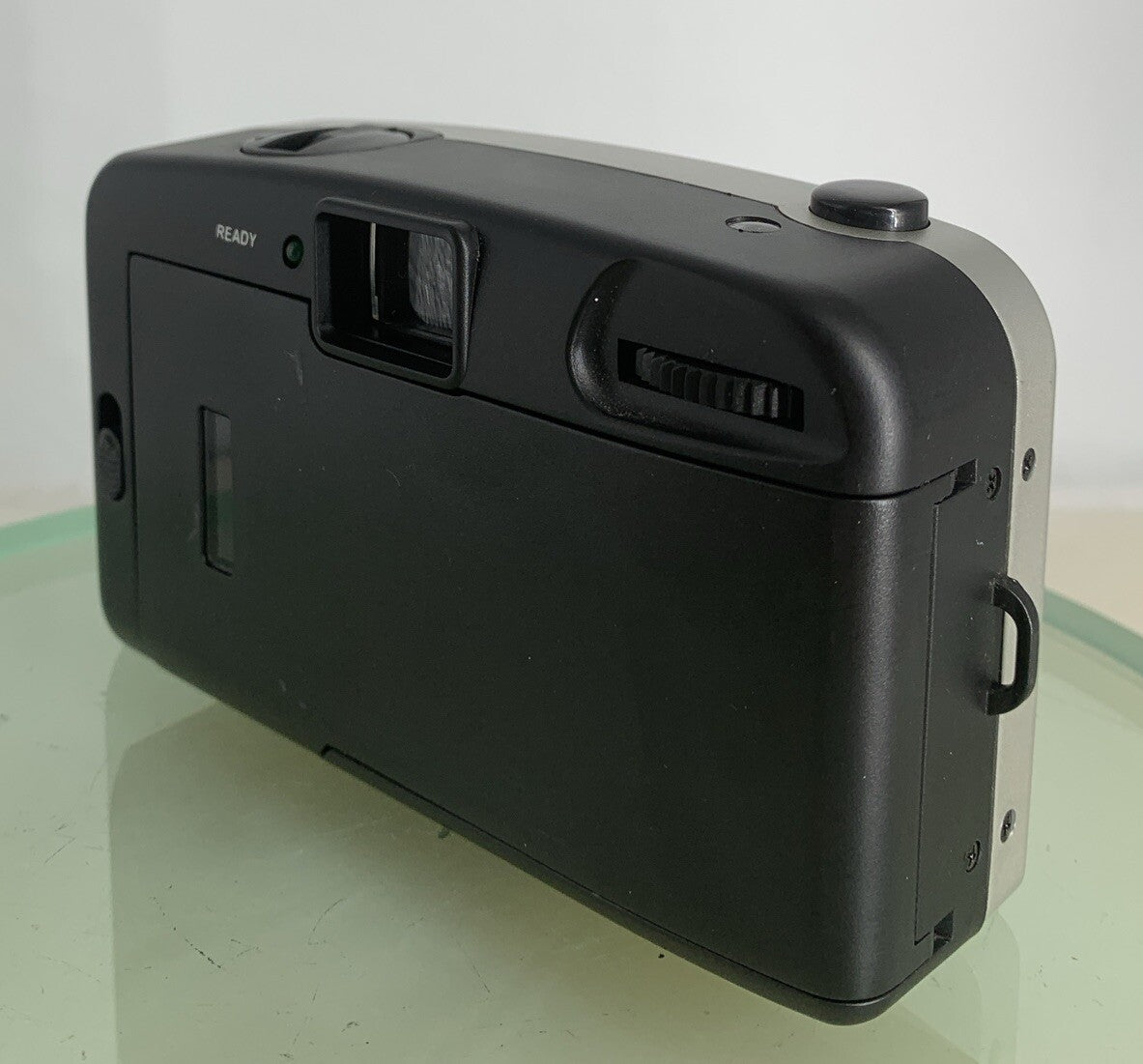 LECLIC BY CONCORD LC17 BV FLASH SILVER COMPACT FILM CAMERA TESTED - 6036