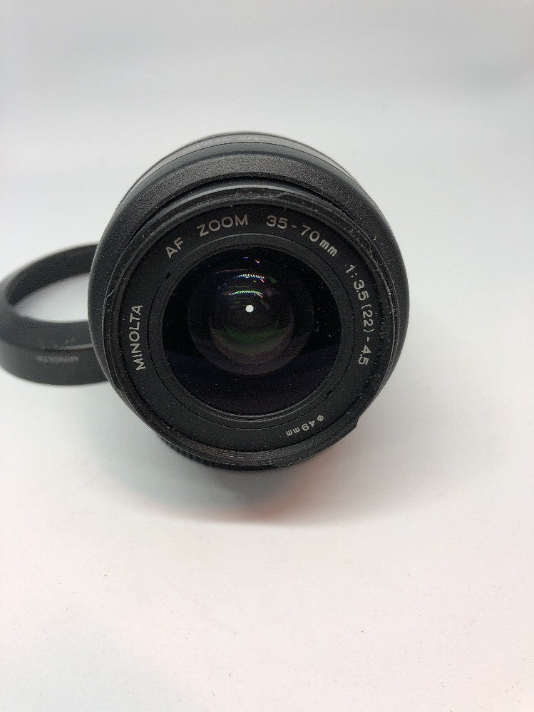 SONY MINOLTA 35-70mm 1:3.5(22)-4.5 MACRO AF AUTO FOCUS Zoom Lens  1