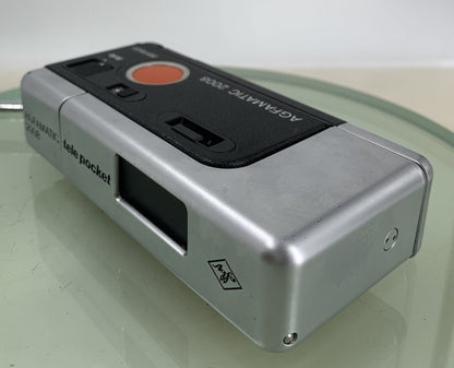 AGFAMATIC 2008 TELE POCKET CAMERA SILVER GOOD CONDITION - NO CASE - TESTED -1056