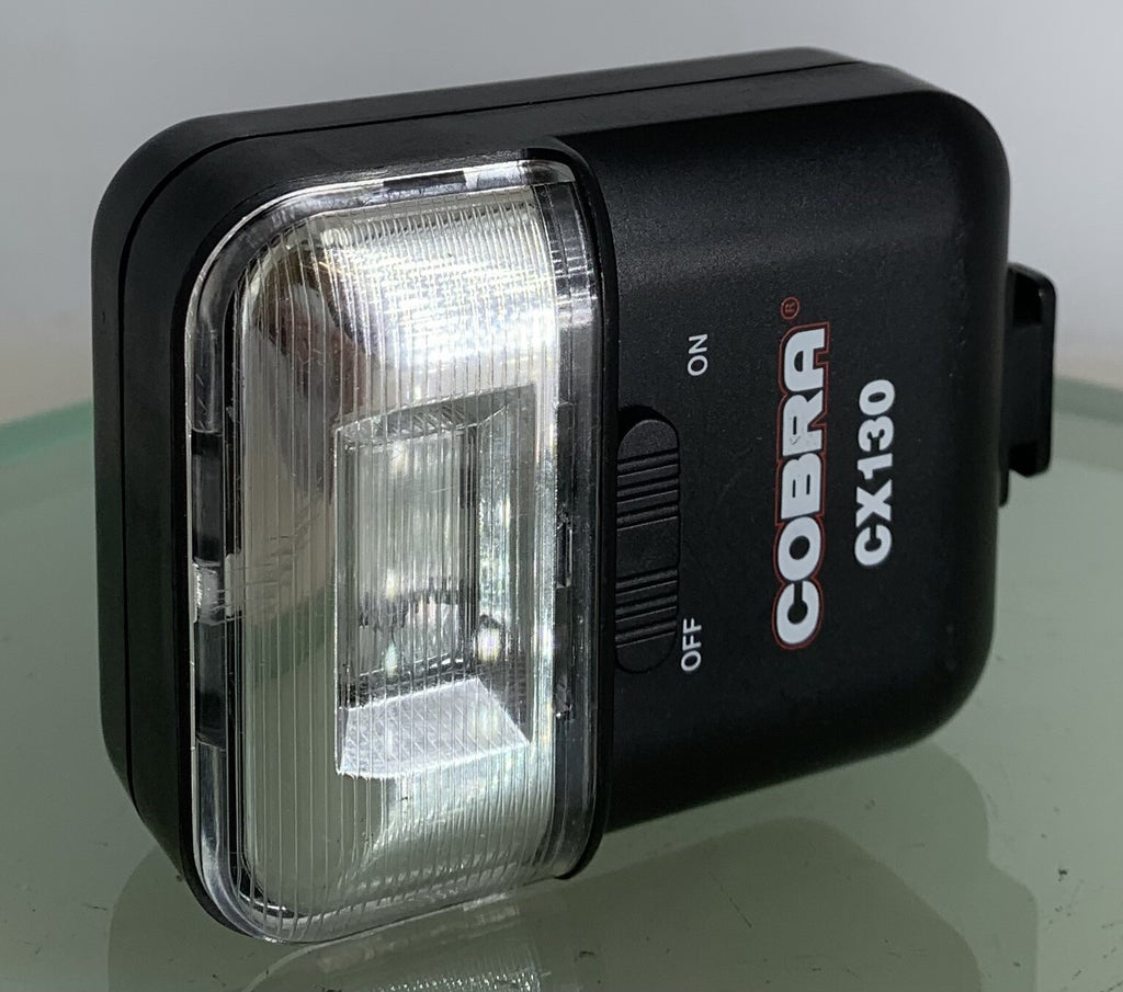 COBRA CX 130 FLASH FOR SLR & COMPACT CAMERA+WORKING+GOOD CONDITION-6340