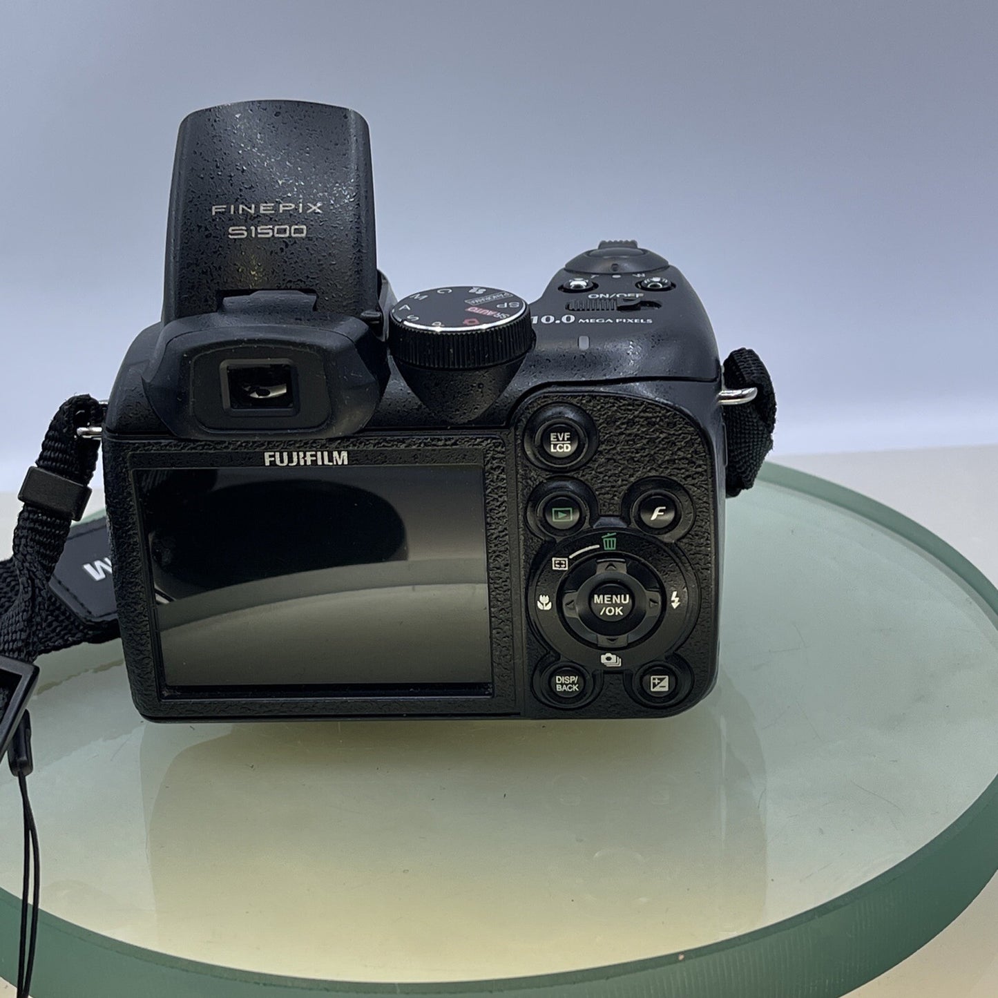 FujiFilm FinePix S1500 10MP 12x Zoom Mini SLR Style Bridge Camera Cased VGC #5465