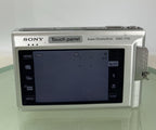 SONY DSC-T70 8.1 MP CyberShot Digital Camera SILVER+CHARGER+WIRE TESTED - 7615