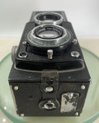 Rollei Rolleicord II 120 Film 6x6cm TLR Camera with Triotar  Lens + Case #3008