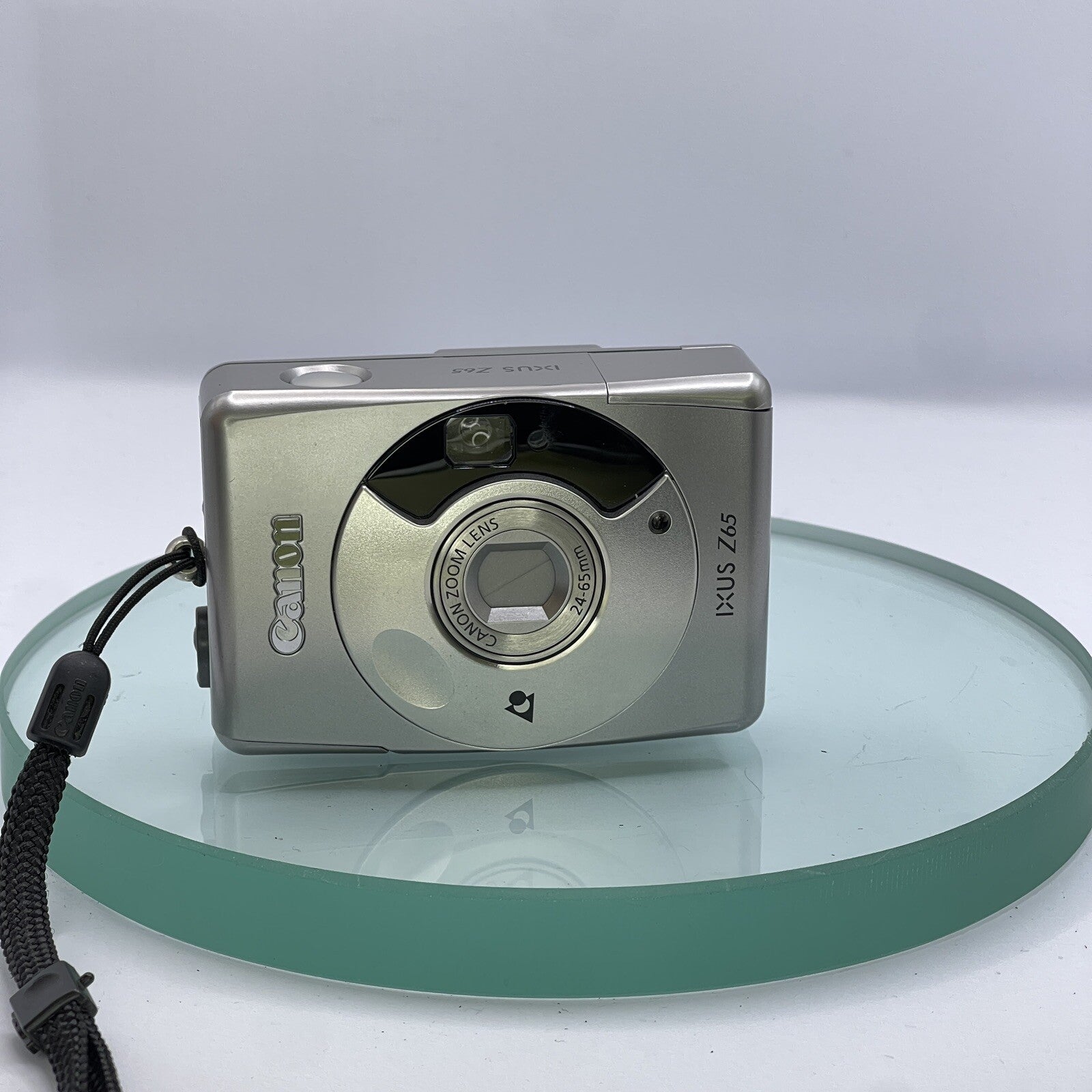 CANON IXUS Z65 QUARTZ DATE~PANORAMA APS FILM CAMERA~24-65MM LENS~ORG CASE#6841