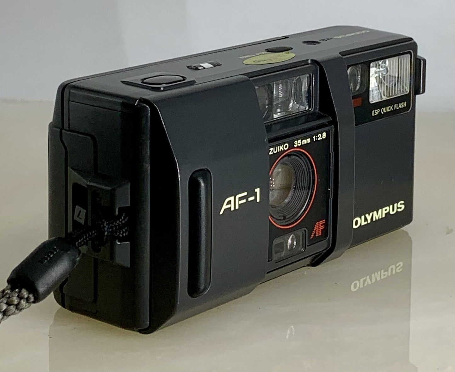 Olympus AF-1 35mm Compact Point & Shoot Film Camera - 35mm f/2.8 Sharp Lens #972