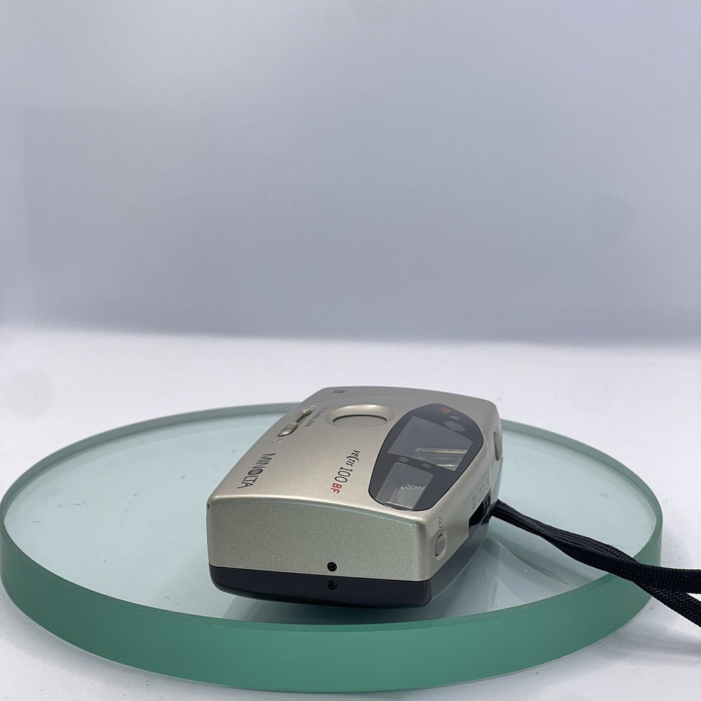 Minolta Vectis 100 BF Compact APS Point And Shoot FilmCamera withCase,TESTED#7125