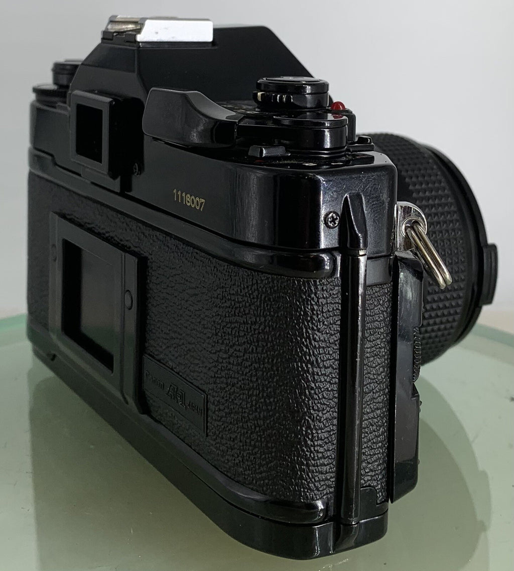 BEAUTIFUL Canon A-1 35mm SLR Camera Body+ SIGMA 28mm f/1.8 FULLY WORKING #1693