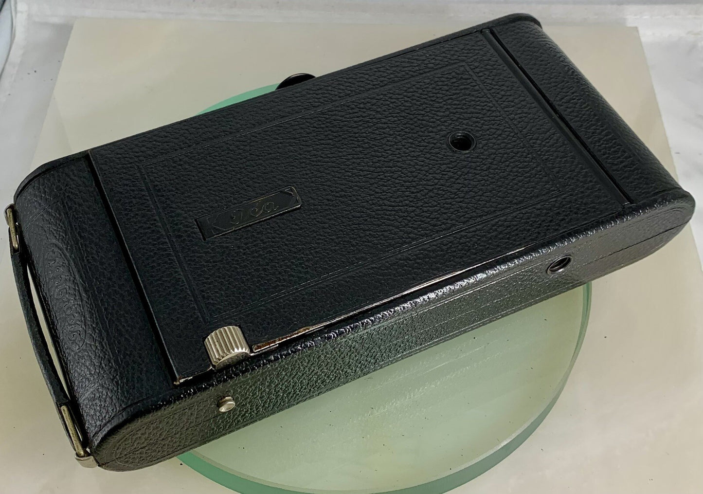 Vintage JCA Dresden Compur Carl Zeiss Jena Tessar 1:4.5 f=15cm Folding Camera8