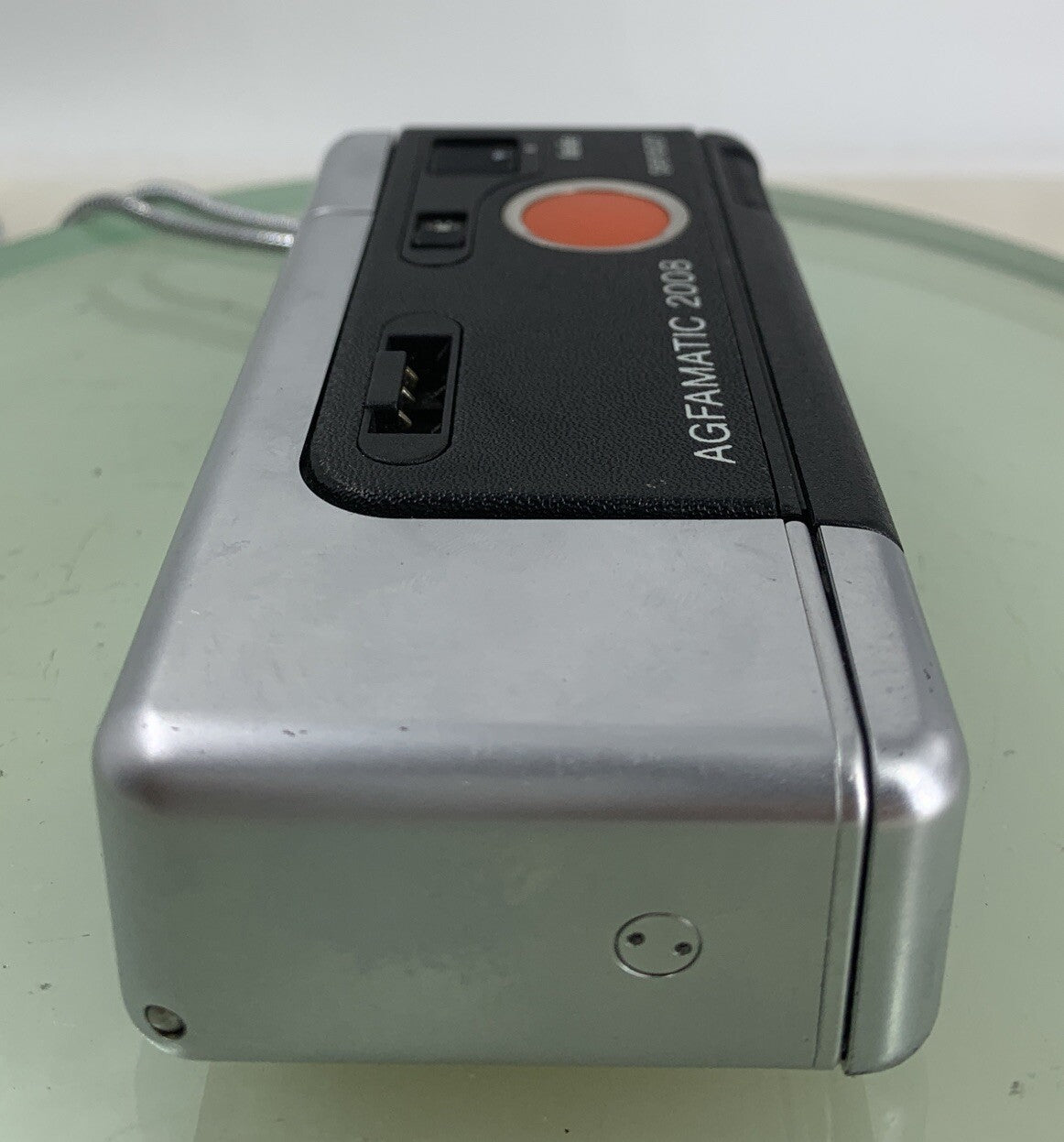 AGFAMATIC 2008 TELE POCKET CAMERA SILVER GOOD CONDITION - NO CASE - TESTED -1057
