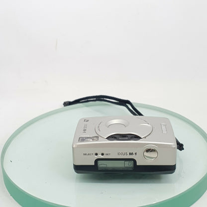Vintage Canon IXUS M-1 APS Camera 23mm wide angle Panorama zoom Lens TESTED #9924
