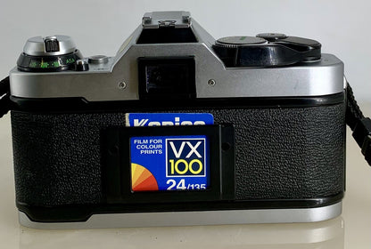 Canon AE-1 Program 35mm SLR Film Manual Camera + Canon 50mm F/1.8 FD Lens # 3044