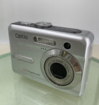 Pentax Optio E20 6mp Digital Film Camera With Case & 1.0GB SD Card Tested - 5921