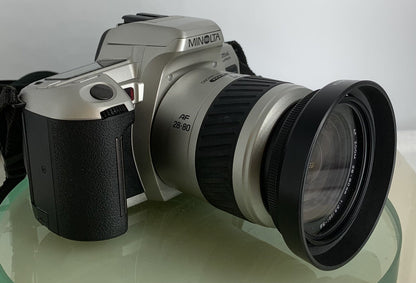 MINOLTA DYNAX 505si SUPER 35MM FILM SLR CAMERA & MINOLTA 28-80MM LENS+TESTED -113
