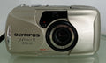 Olympus mju ii Zoom 80 35mm Ultra Compact Camera Black All Weather  Working #1400