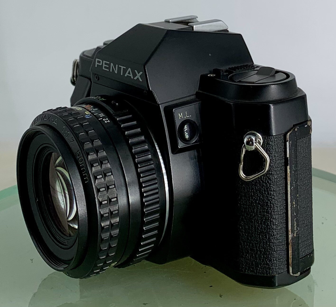 PENTAX P30 50mm DIGITAL SLR with SMC Pentax-A 1.1.7 50mm Lens - TESTED - 3356