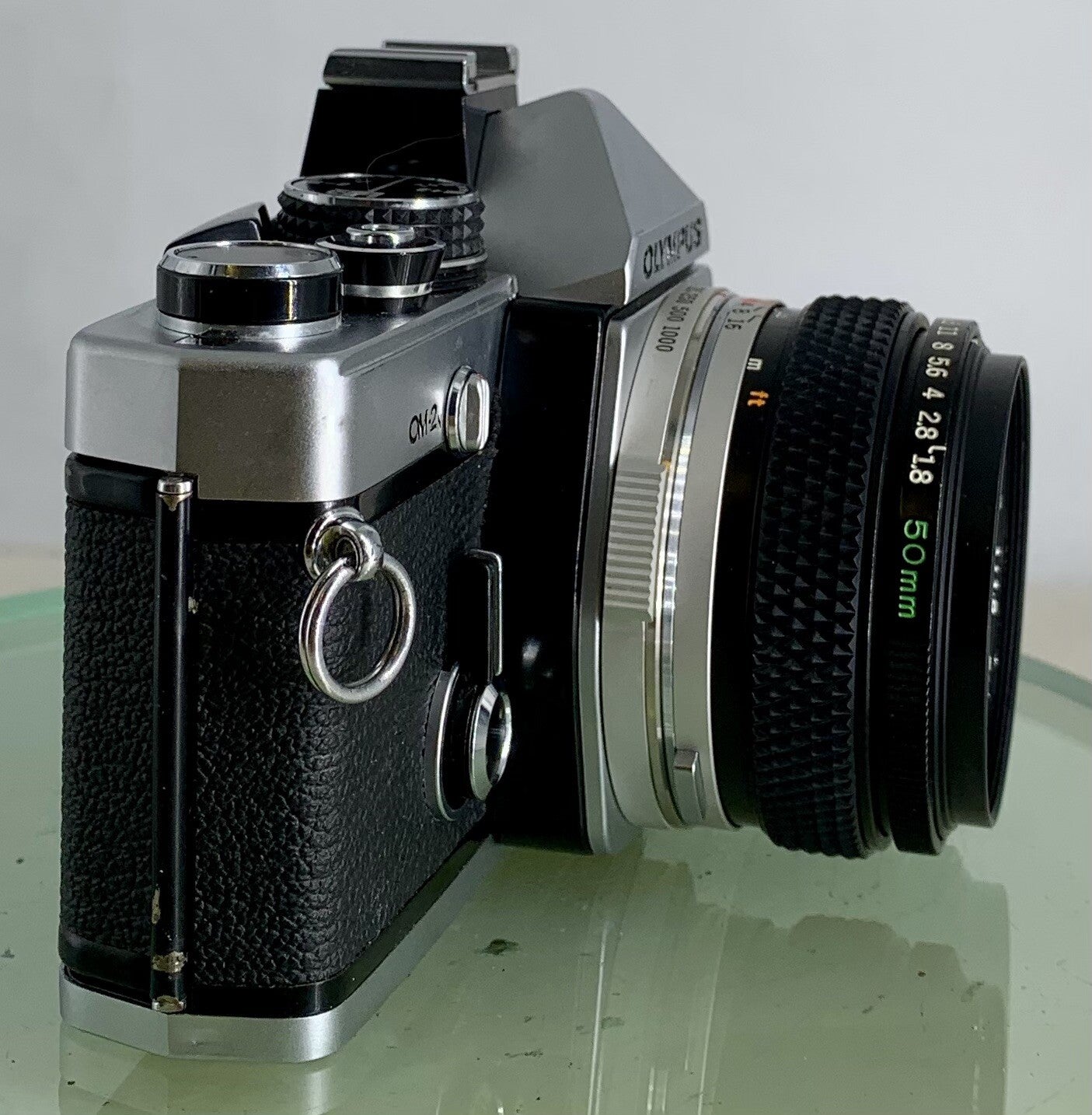 Olympus OM-2N MD 35mm Film SLR Manual Camera Olympus AUTO S50mm F/1.8 Zuiko Lens2