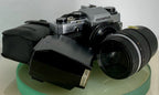 *SERVICED*Olympus OM10 35mm Film SLR Manual Camera+ OM 135 F3.5 Zuiko Lens+FLASH0