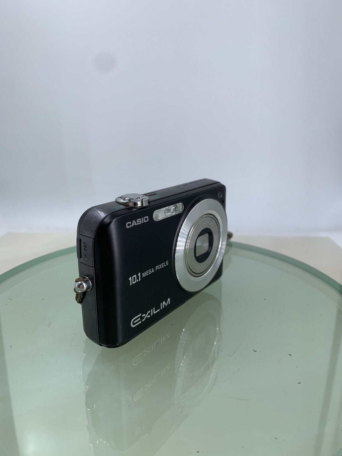 Casio Exilim EX-Z1050 10.1 MP Digital Camera BLACK + CHARGER + WIRE TESTED - 7962