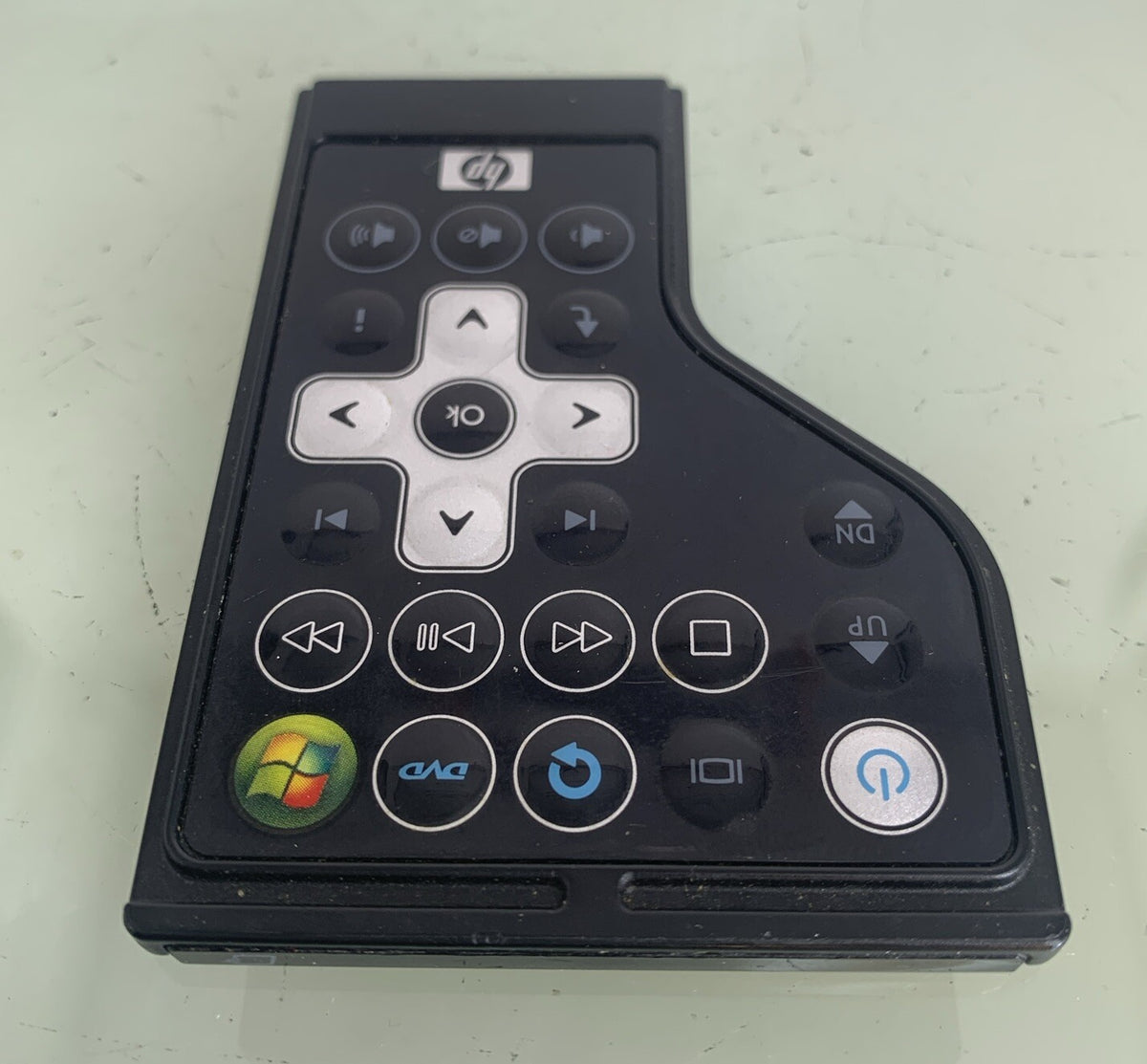 Genuine HP Laptop DVD Remote Control RC1762302/00 BLACK CLEAN AND TESTED - 1443