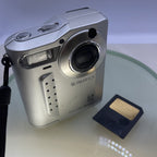 Fujifilm MX-2700 Zoom 2.3MP Compact Digital Camera Silver Tested NO BATTERY #1181