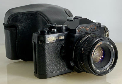 CHINON CM-4s 35mm Film SLR Manual Camera+CHINON 50mm F/1.9 Lens(SIGN MISSING)3630