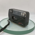 VIntage HALINA VISION XAS AUTO FLASH & FOCUS COMPACT CAMERA & CASE -TESTED#5542