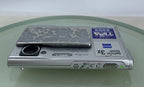 Sony Cyber Shot Digital Camera DSC-T7 SILVER + CHARGER+ COVER TESTED - 7717