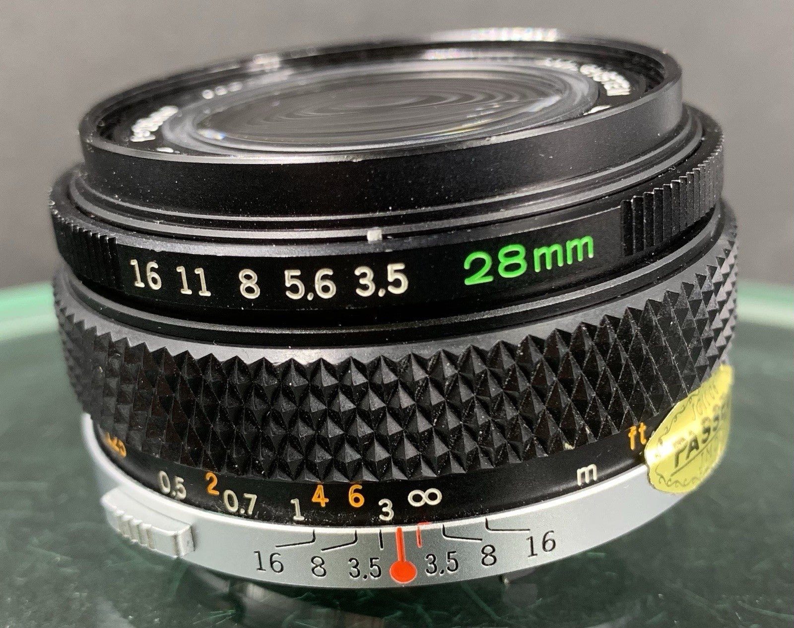 {SERVICED} Olympus OM-System G.Zuiko Auto-W 1:3.5 f=28mm Lens2