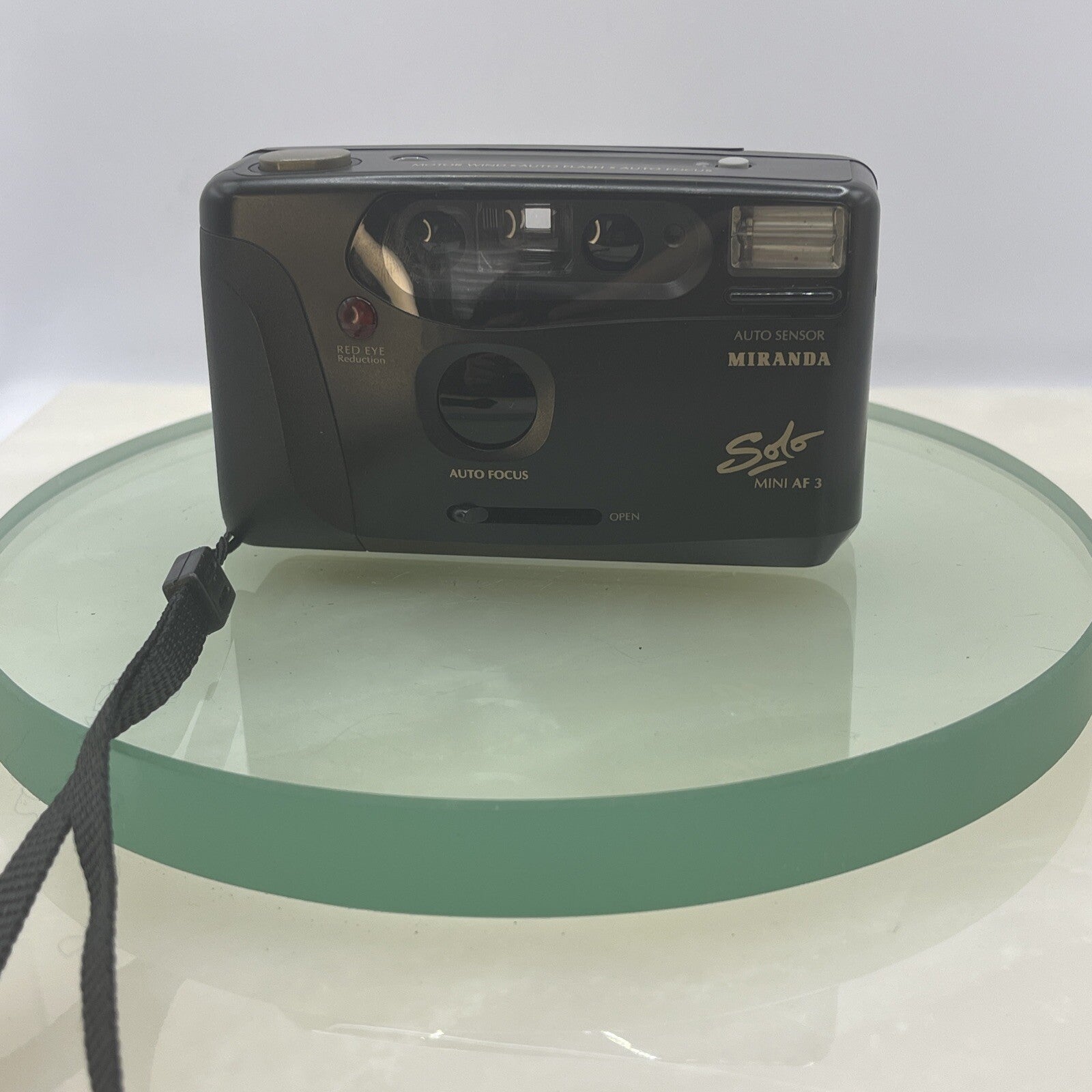 Miranda Solo Mini AF3 35mm Point & Shoot Compact Film Camera + Case TESTED #2702