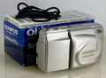 Olympus Superzoom 105G 35mm Film Point & Shoot Camera + SILVER + TESTED - 620