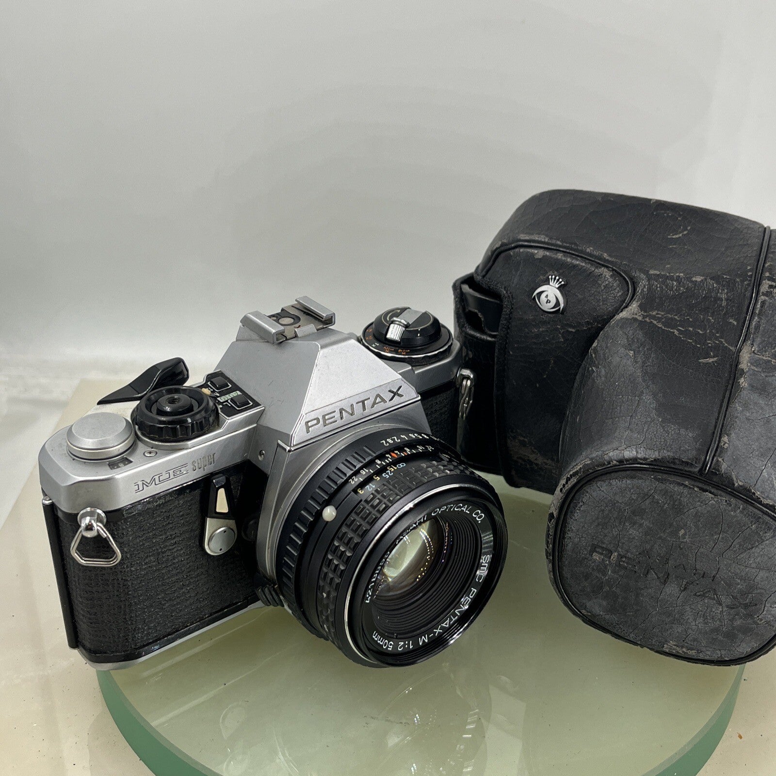 Pentax ME Super 35mm SLR Film camera + Pentax-M  50mm f2 LENS  - TESTED  8960