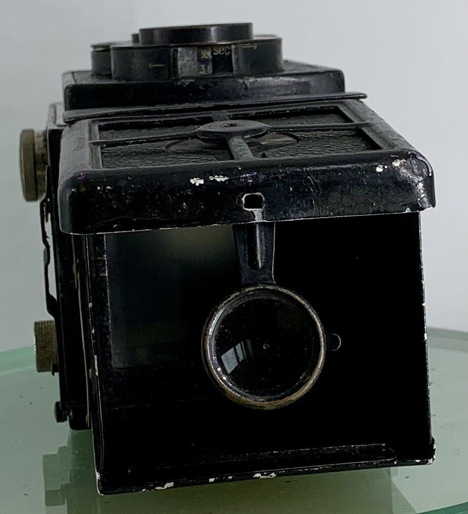 RARE Rolleiflex Compur-Franke&Heidecke-Braunschweig f7.5cm TLR Camera-Tested#3374