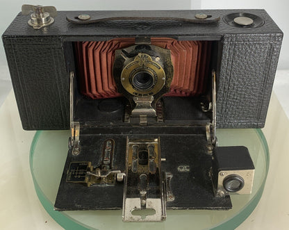 Vintage Kodak Eastman Folding Pocket Brownie Camera No 2 A RARE - CLEAN, SHUTTER9