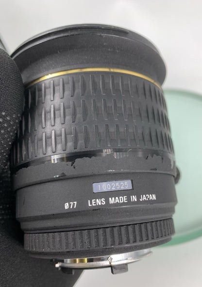 Sigma EX DG 24Mm 1:1.8 Macro Wide Angle Lens Nikon AF D (FEW SCRATCHES ON LENS)3