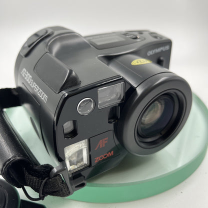Olympus AZ-300 Superzoom Point And Shoot 35mm Compact Film Camera Working+++#5079