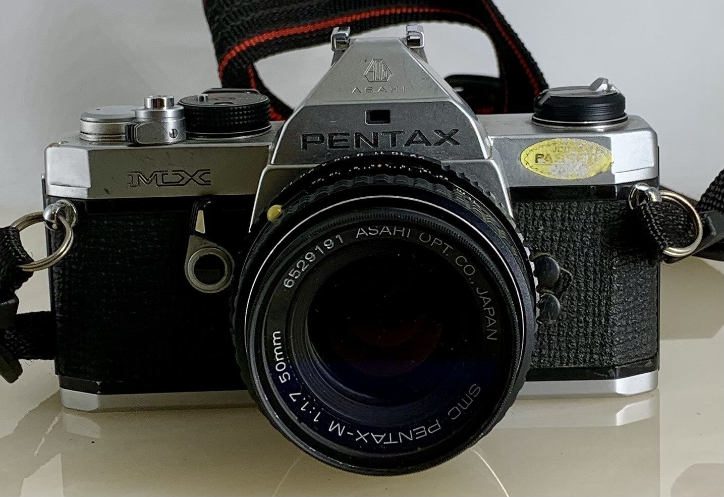 Pentax MX 35mm Vintage SLR Film Camera & Pentax-M 50mm 1.7 + TESTED - 1021