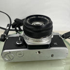 Olympus OM-1 MD 35mm SLR Film Camera &  Olympus ZUIKO  50mm f1.8 Lens- TESTED8874