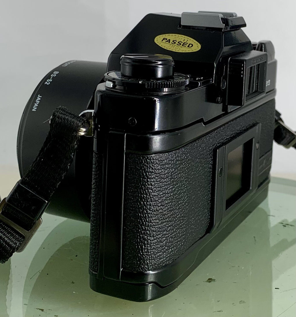 MINT Canon A-1 35mm SLR Camera Body+ FD 50mm f/1.8 + POWER WINDER + LARGE BUNDLE6