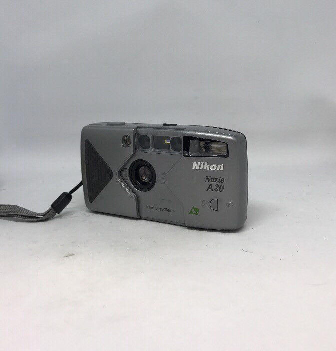 NIKON NUVIS A20 APS FILM CAMERA~PANORAMA~25MM LENS + CASE TESTED2