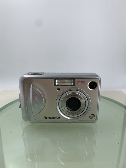 Fujifilm Digital Camera FinePix A510 5.1MP SILVER NOCARD NO CHARGER TESTED - 2790