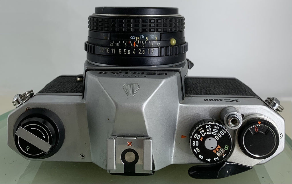 Pentax K1000 35mm SLR Film Camera+ SMC Pentax-M 50mm F1.7 Lens TESTED METER WORK7