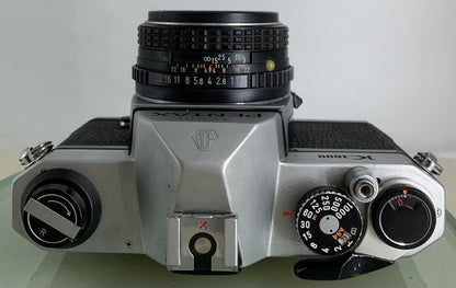 Pentax K1000 35mm SLR Film Camera+ SMC Pentax-M 50mm F1.7 Lens TESTED METER WORK7