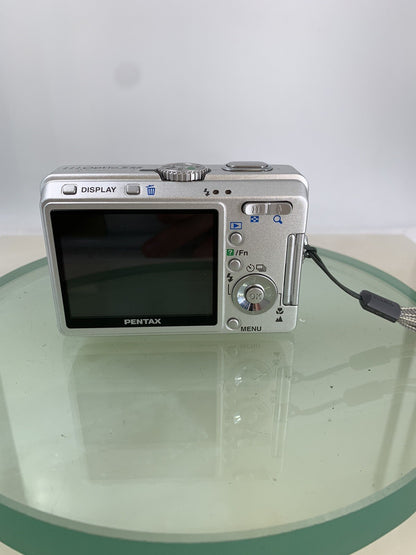 Pentax Optio S55 5.0MP Compact Digital Camera SILVER NO CARD TESTED - 8143