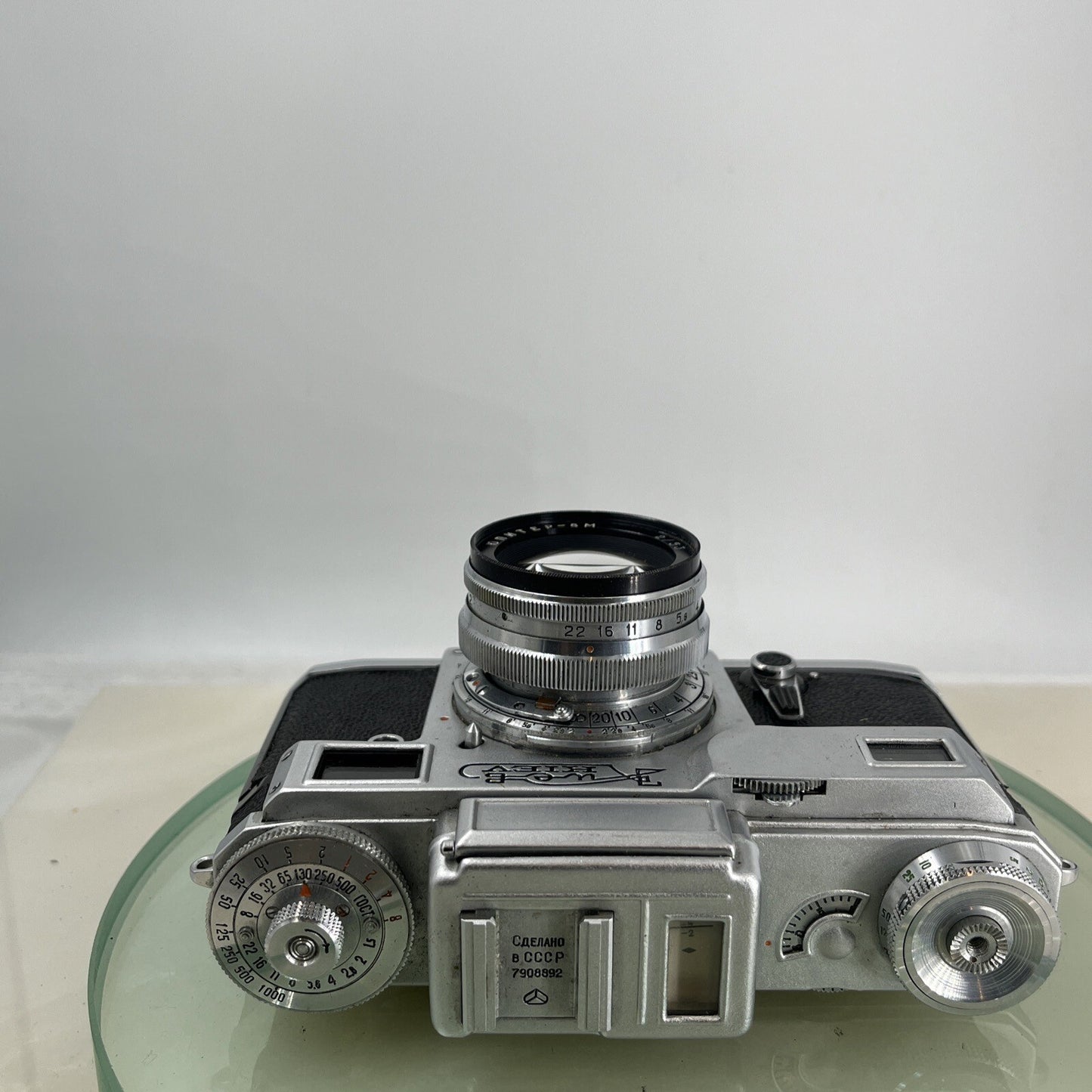 Kiev-IIIa KIEV-3 Russian USSR 35mm Camera Jupiter-8m 50mm f/2 Lens  tested #4545