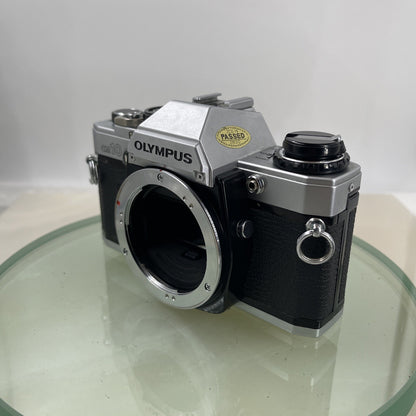 SERVICED Olympus OM10 35mm Film SLR Manual Camera + Olympus 135mm 1:3.5  MC #9272