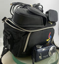 Sony CYBER-SHOT DSC-P12 5.0MP Digital Camera WITH CHARGER AND BAG TESTED - 6360