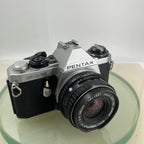 Pentax ME Super 35mm SLR Film camera + Pentax-M  28mm f2.8 LENS  - TESTED  8640